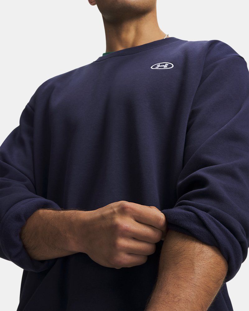 UA Rival Fleece Men's Crew — view 9