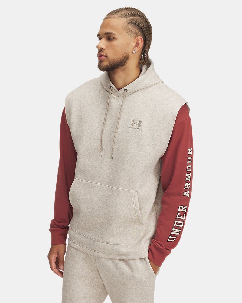 UA Icon Fleece Men's Sleeveless Hoodie — view 19