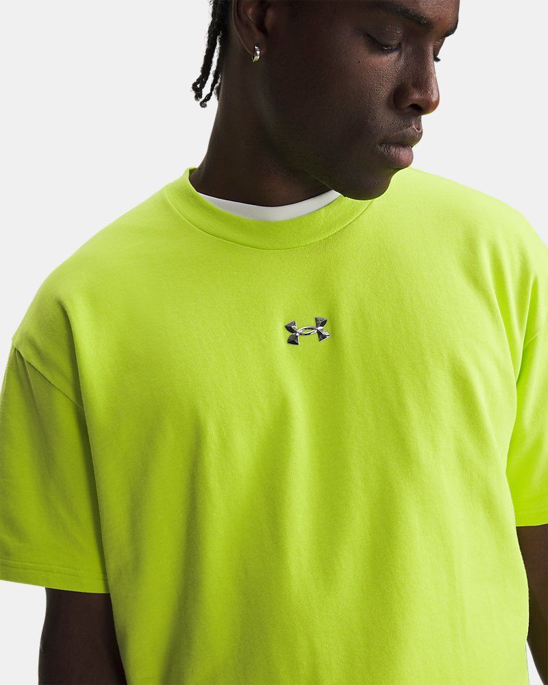 UA Heavyweight Metal Logo Men's Short Sleeve — view 9