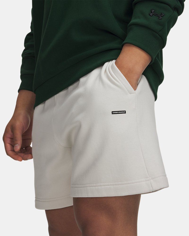 UA Icon Fleece Wash Men's Shorts — view 8