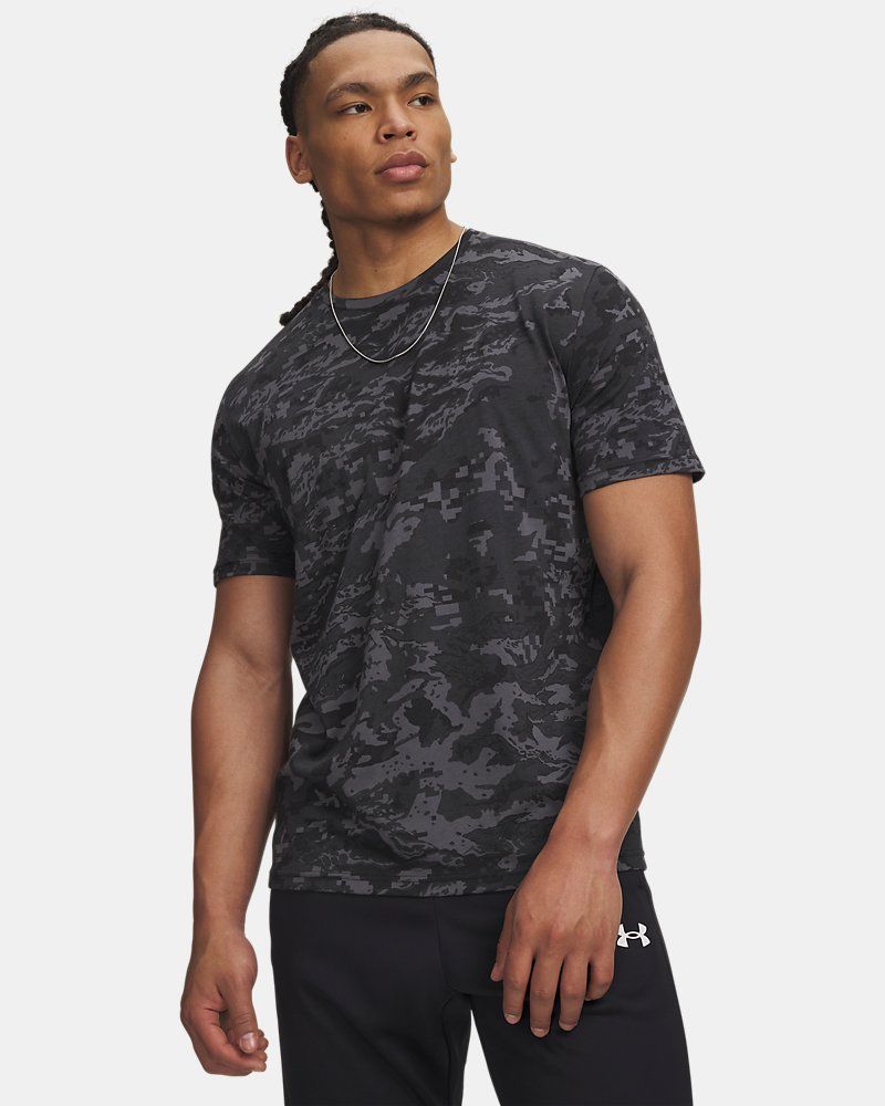 UA ABC Camo Men's Short Sleeve