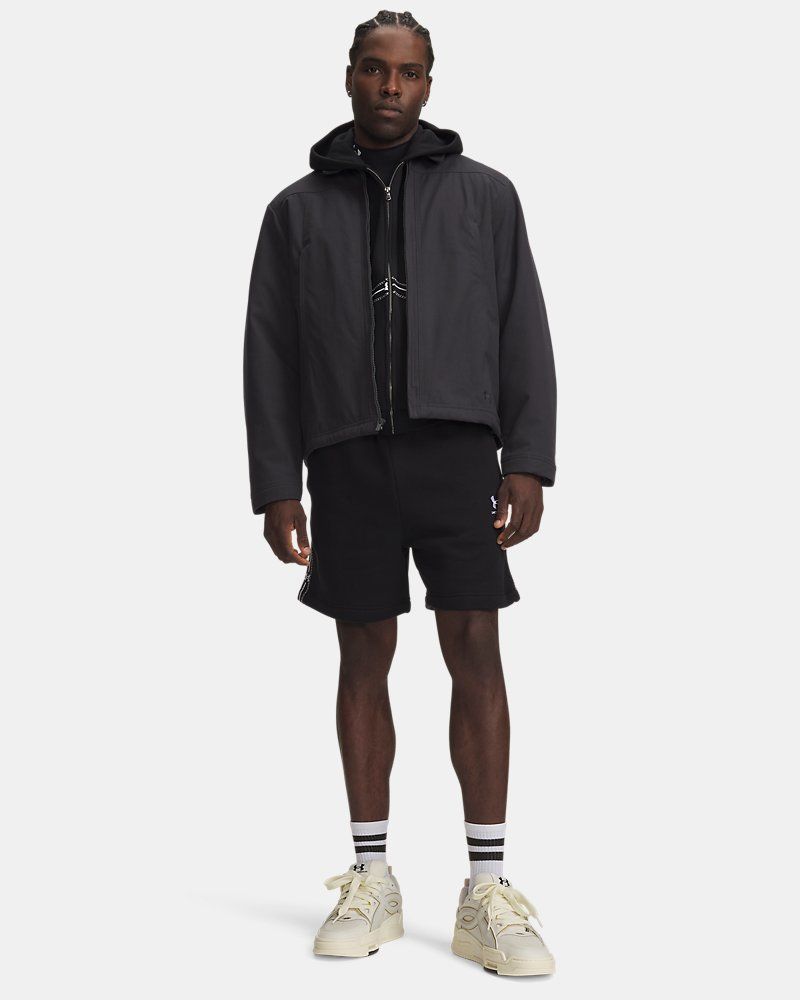 UA Icon Fleece Taped Men's Shorts — view 4