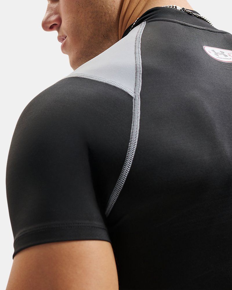 HeatGear® Elite Men's Compression Mock Short Sleeve — view 5
