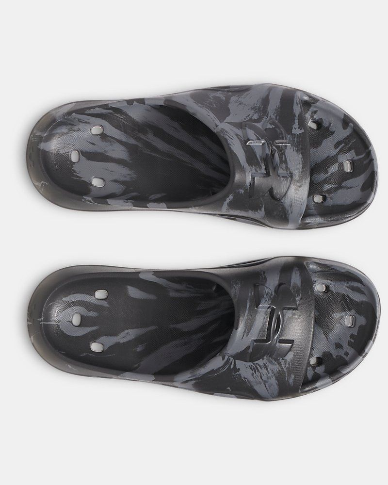 UA Locker V Camo Men's Slides — view 3