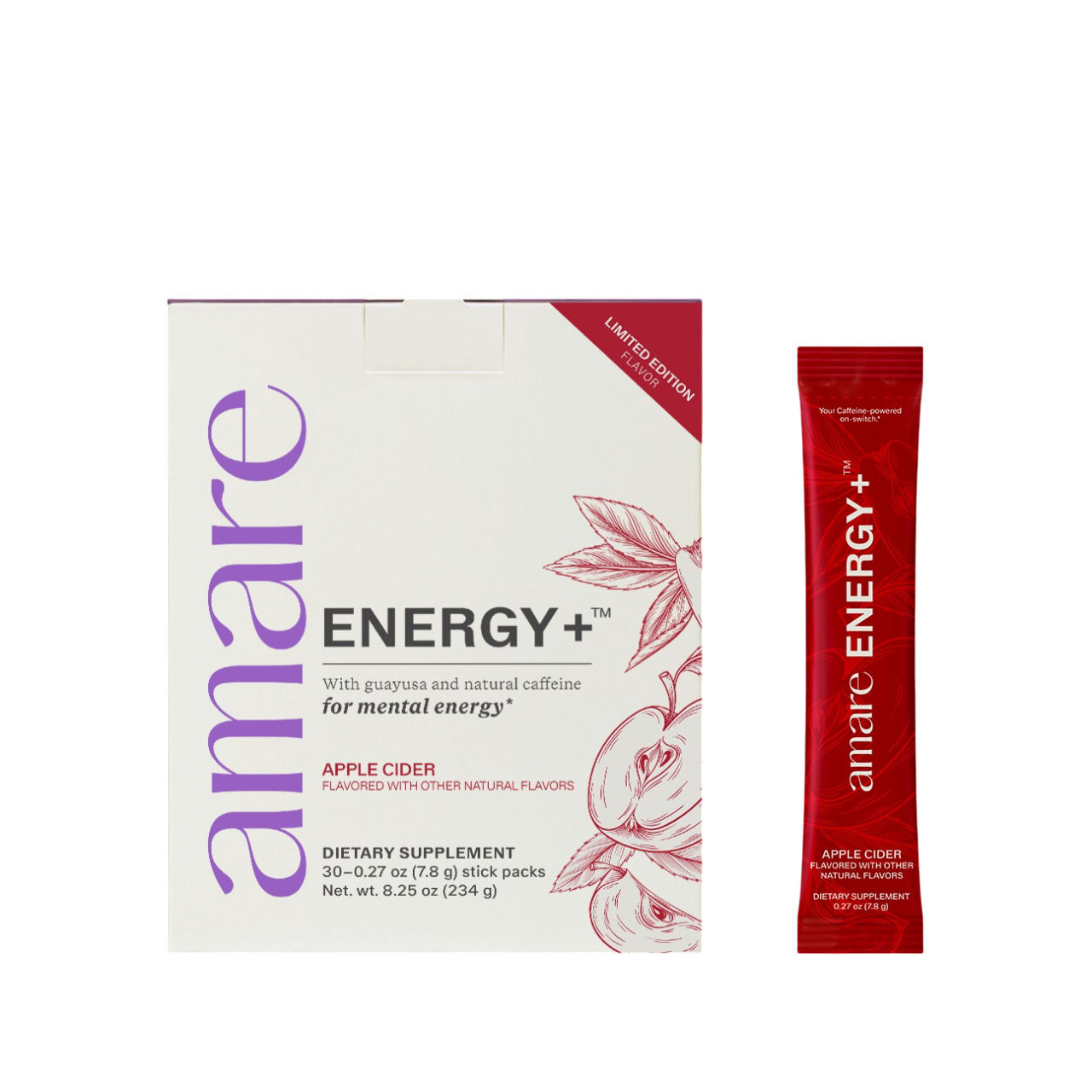 Amare Energy+™ Apple Cider — view 1