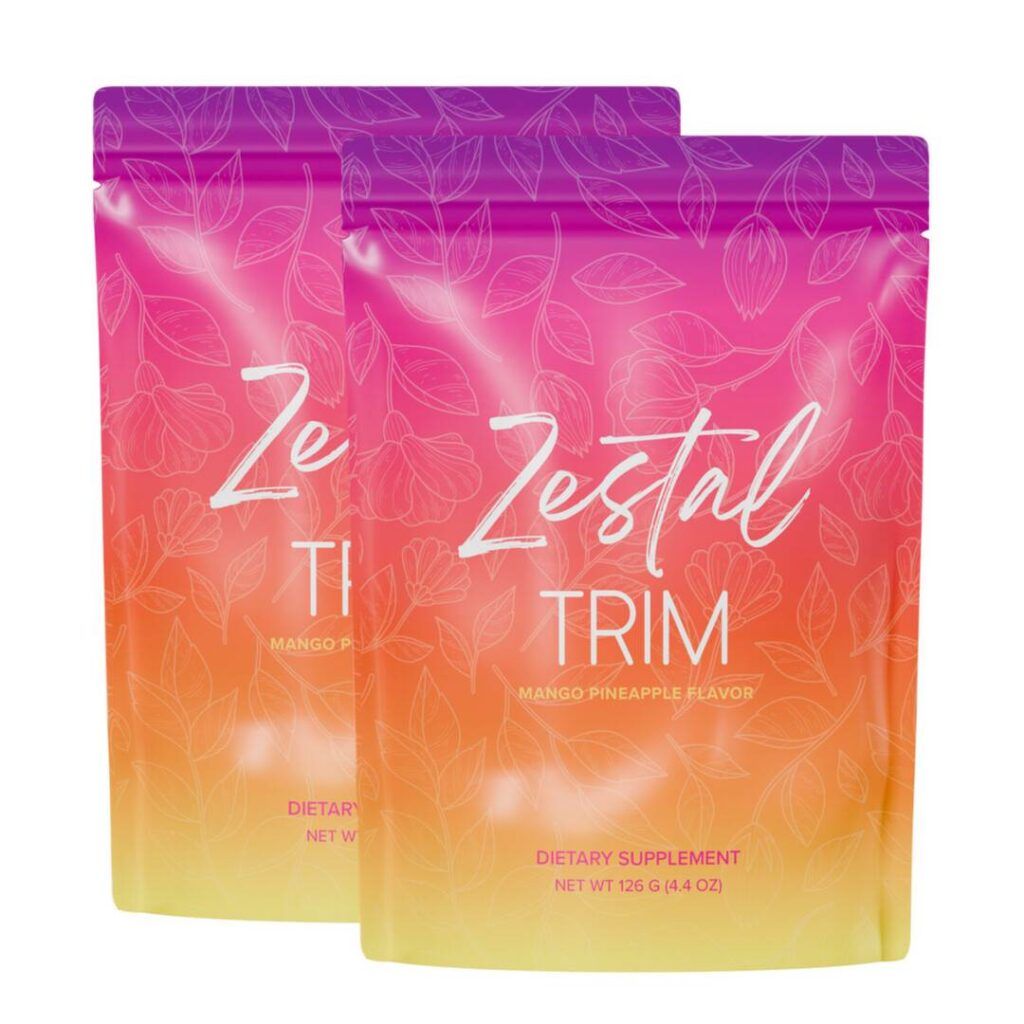 Zestal Trim (powder 30 servings) – Mango Pineapple – 2 Bags — view 1