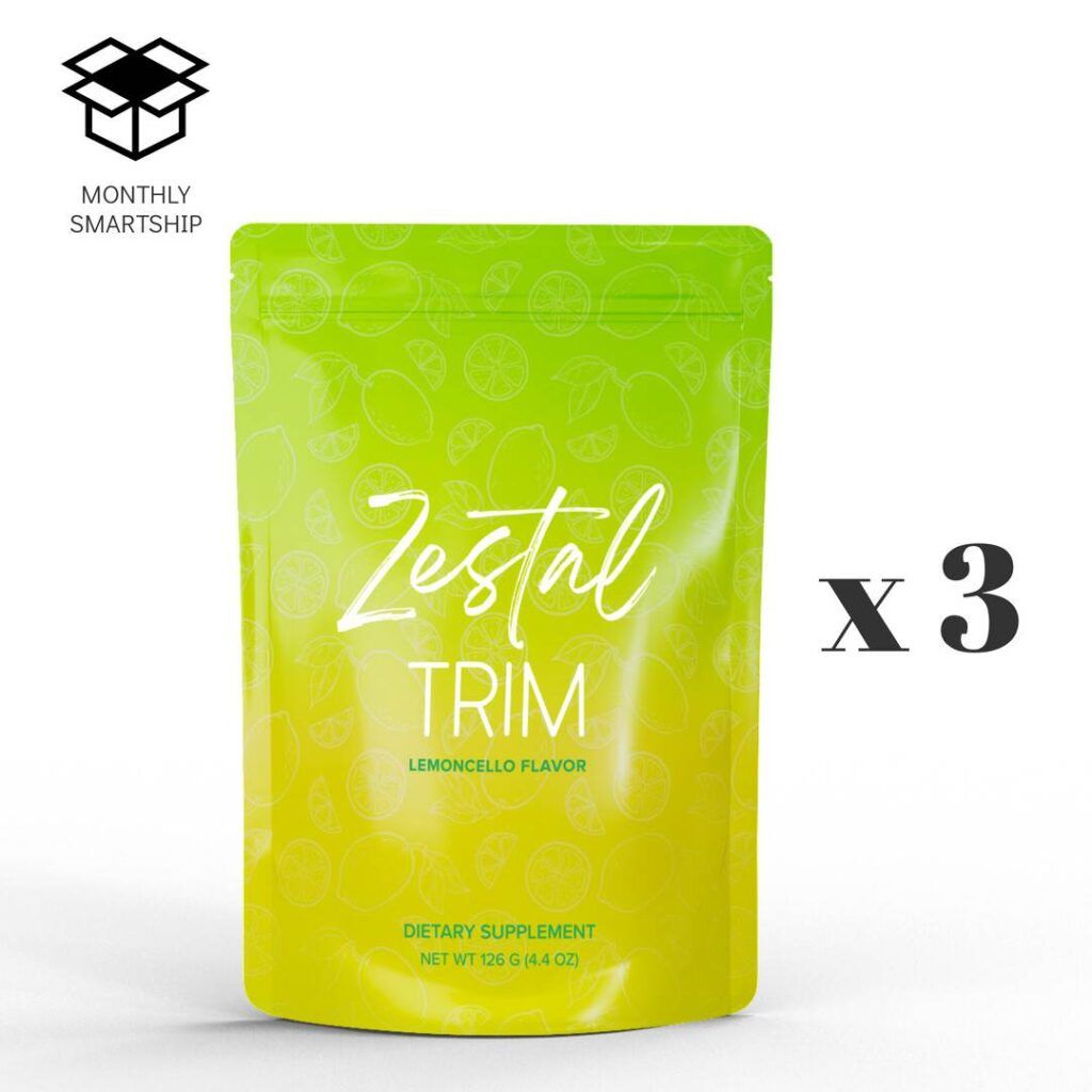 Zestal Trim (powder 30 servings) – Lemoncello – 3 bags — view 1