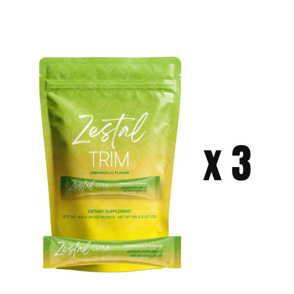 Zestal Trim (24 stick packs) – Lemoncello – 3 packs — view 1