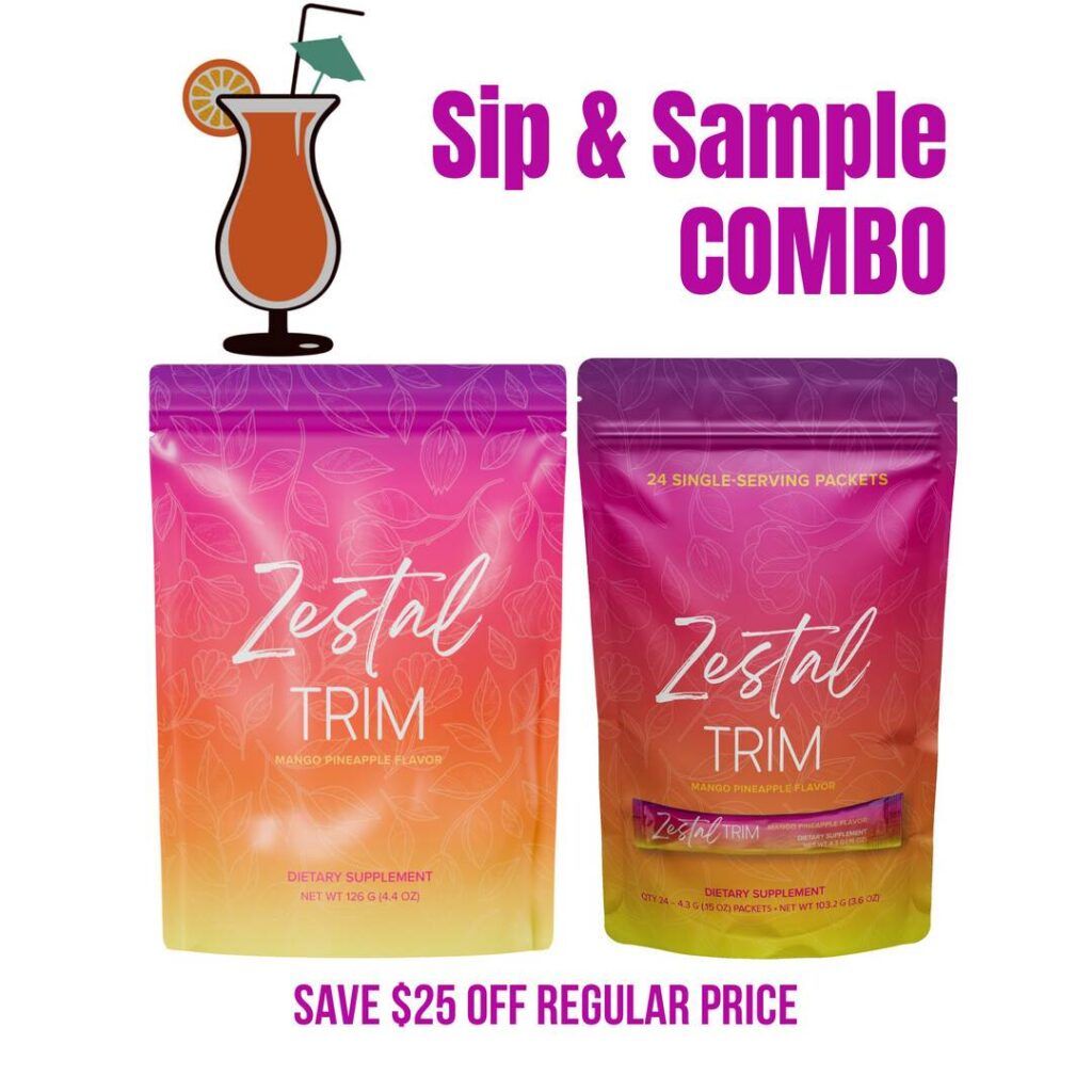 Sip & Sample Combo – Mango Pineapple — view 1
