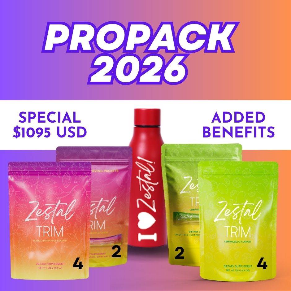 12 Bags ZESTAL TRIM PROPACK