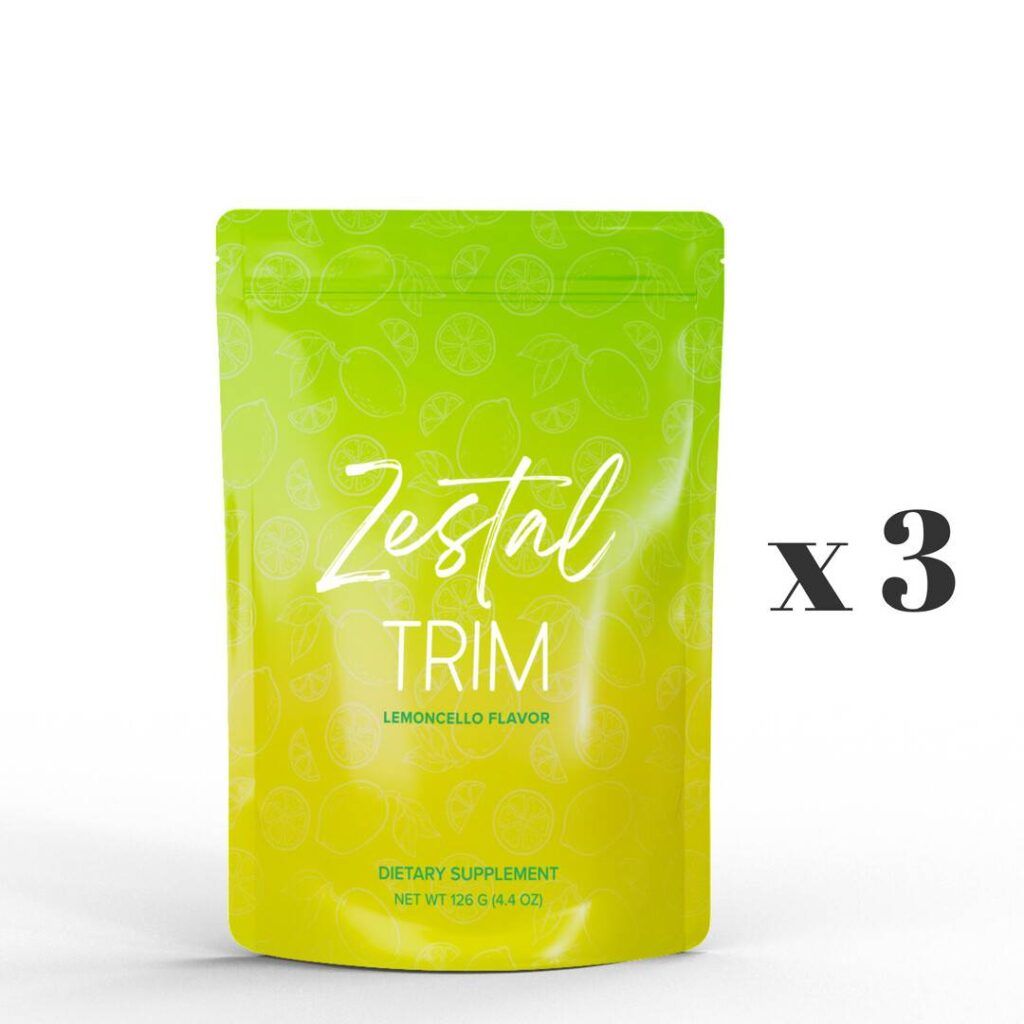 Zestal Trim (powder 30 servings) – Lemoncello – 3 bags — view 1