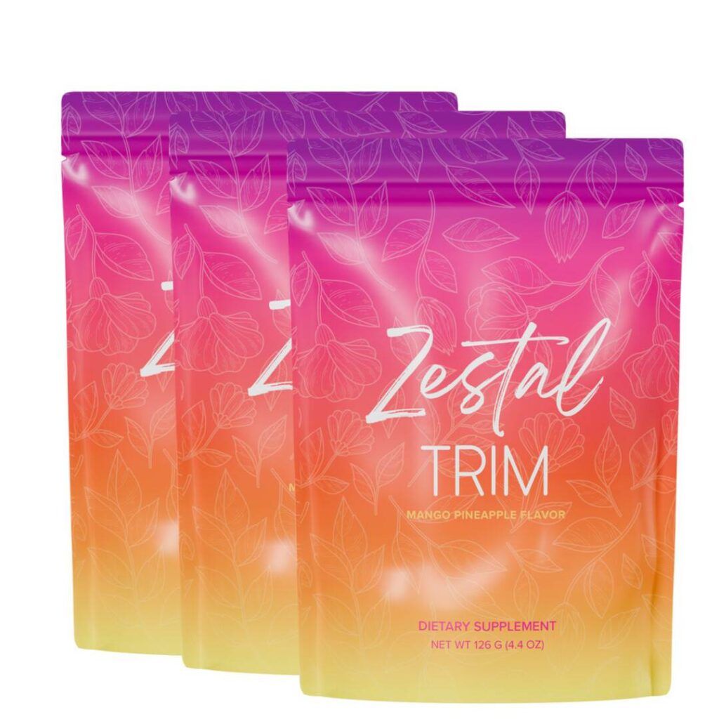 Zestal Trim (powder 30 servings) – Mango Pineapple – 3 bags