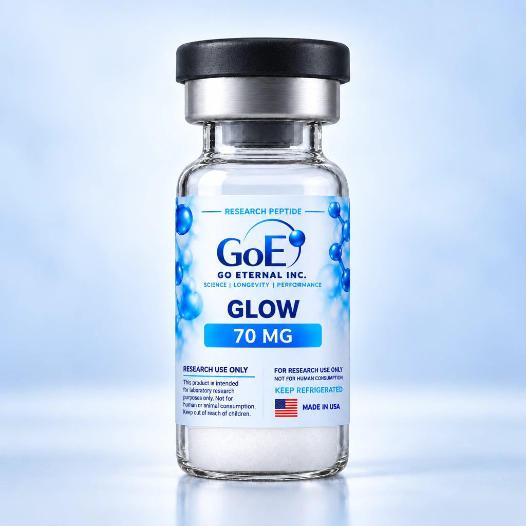 GLOW 70 — GHK-Cu 50 / BPC-157 10 / TB-500 10 70mg
