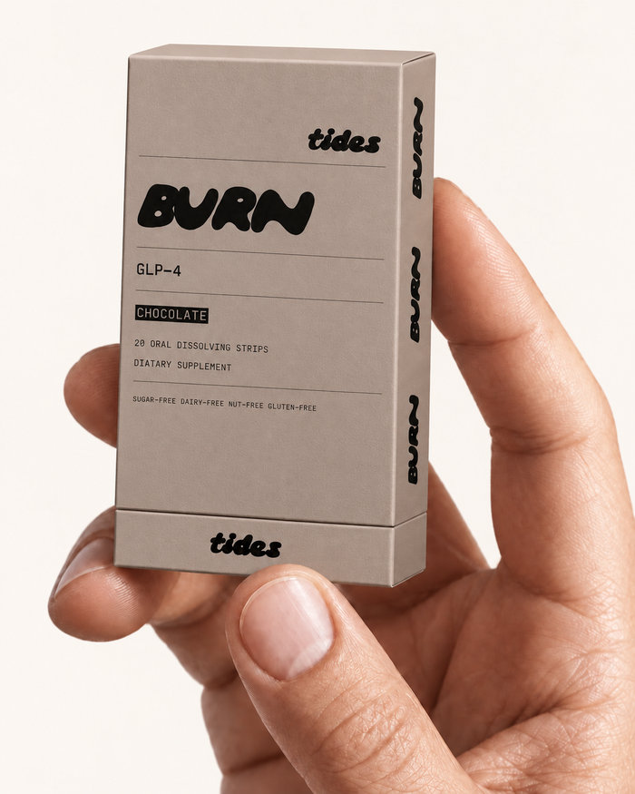 BURN handheld package