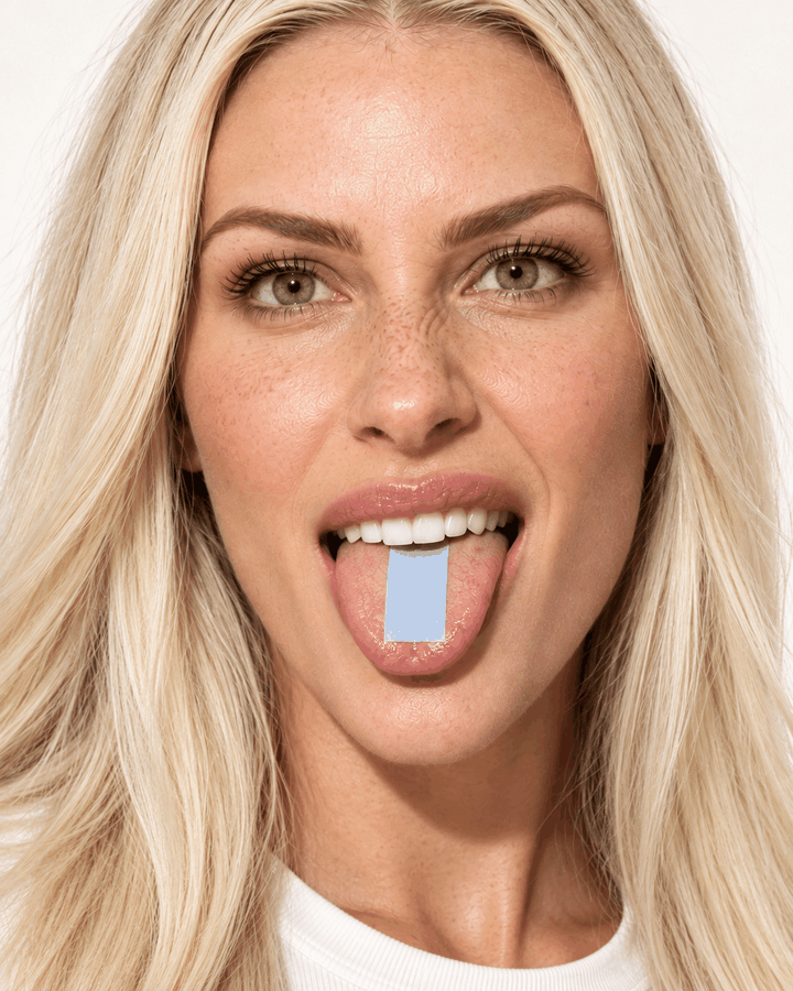 KLOW oral strip demonstration