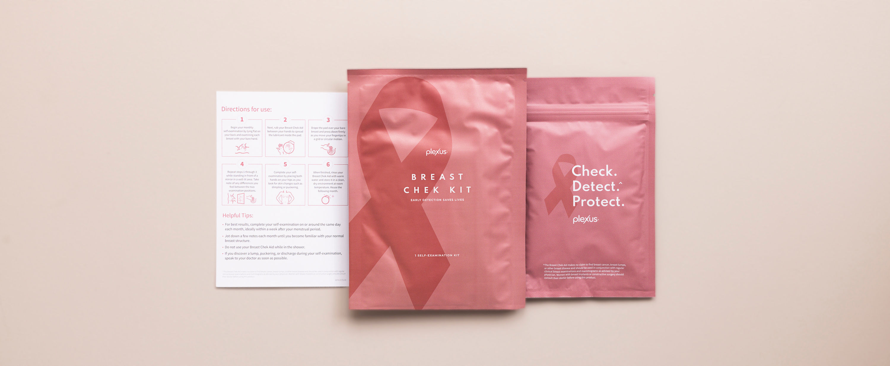 Plexus Breast Chek™ Kit supplement facts label