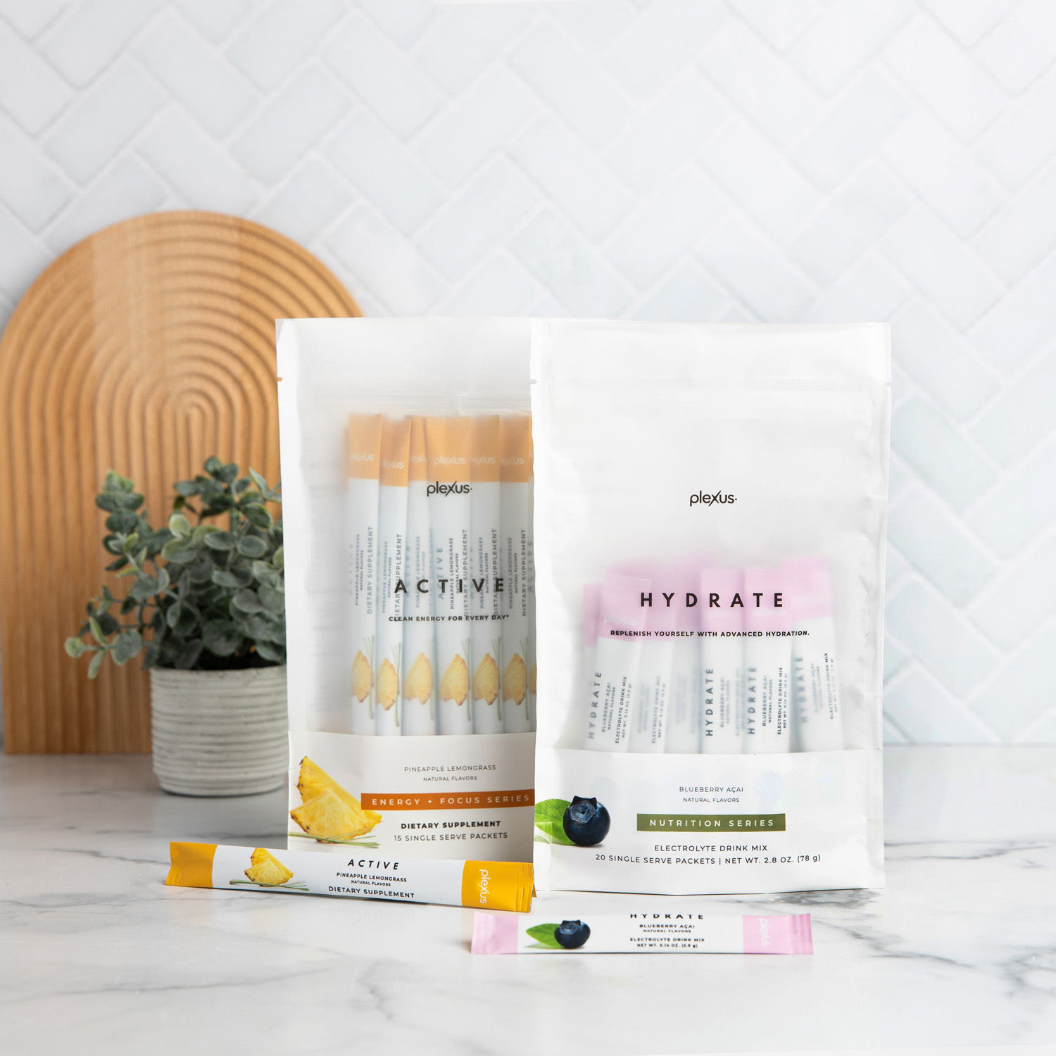 Active Lifestyle Twin Pack supplement facts label