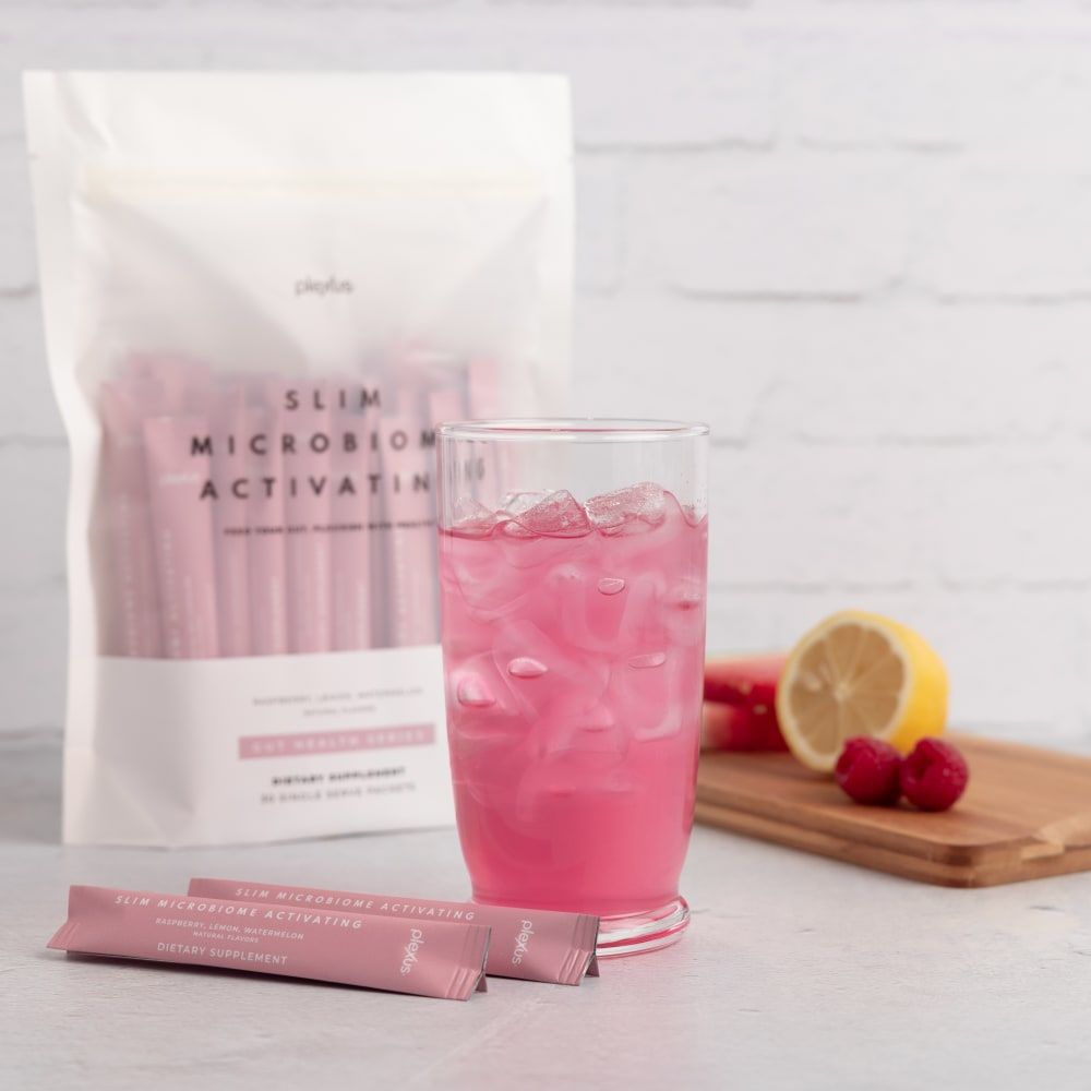 Plexus Slim® Microbiome Activating supplement facts label