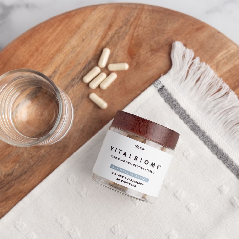 Plexus VitalBiome™ supplement facts label