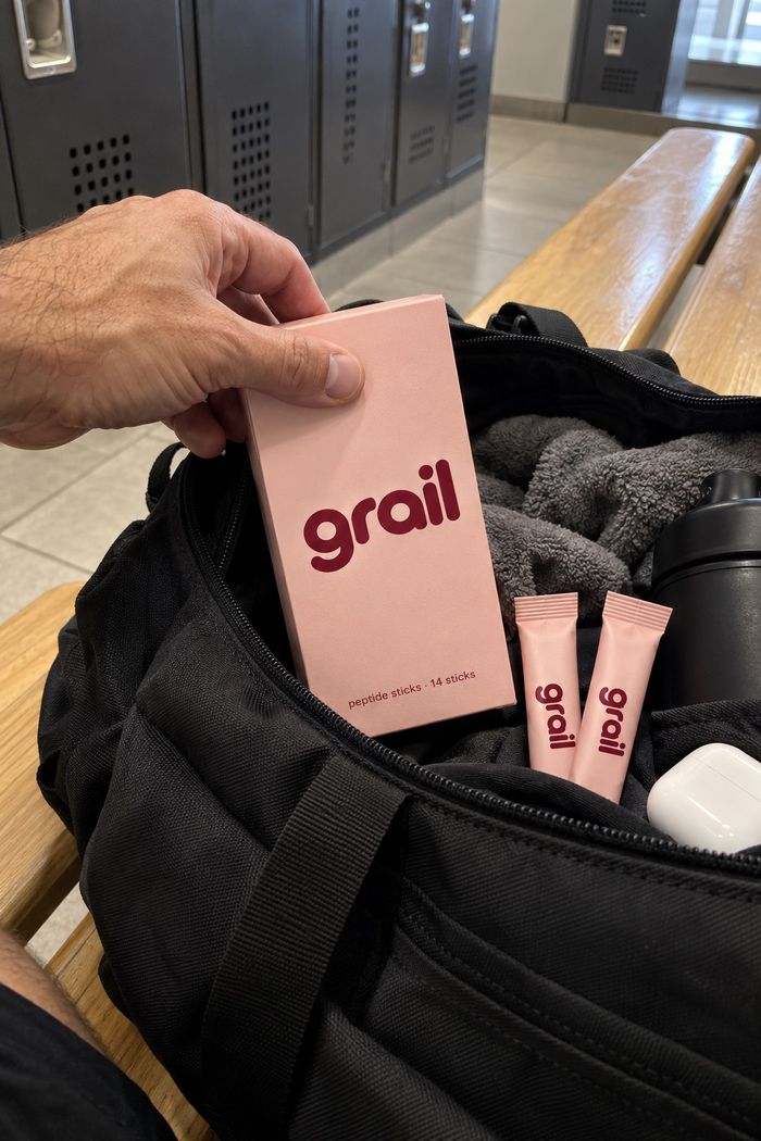 Priya S. with Grail Peptide Sticks