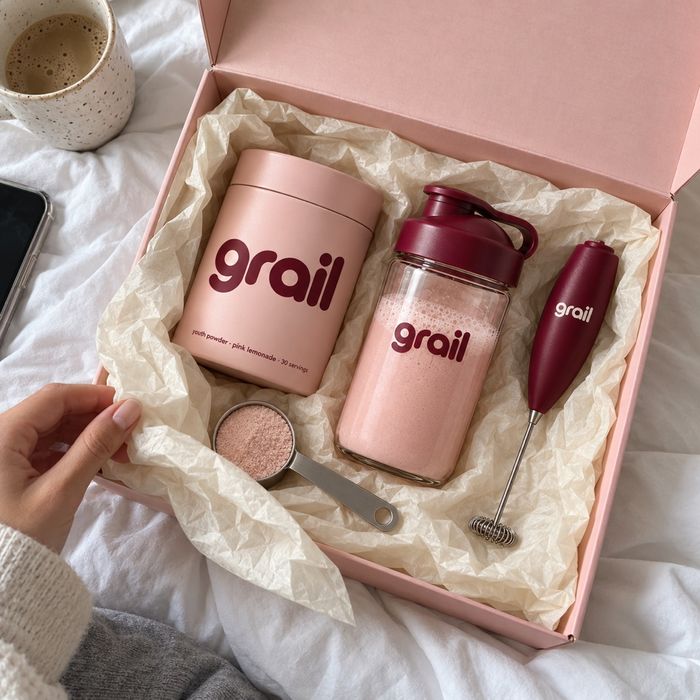 Sofia P. with Grail The Grail Kit