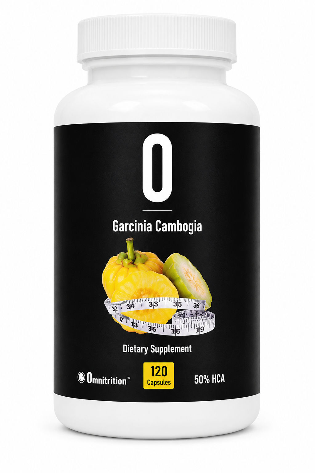 Garcinia Cambogia Extract Capsules For Weight Management, 1500 mg per Serving, 120 Count — view 1