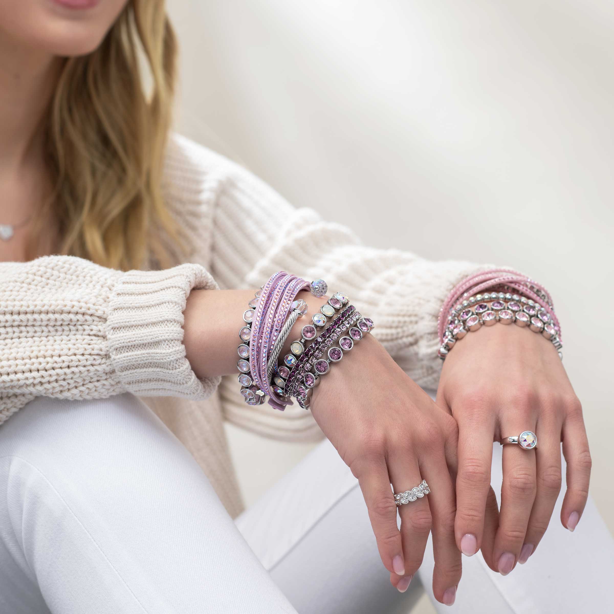 Bliss Ring, Crystal Aurore Boreale — view 3