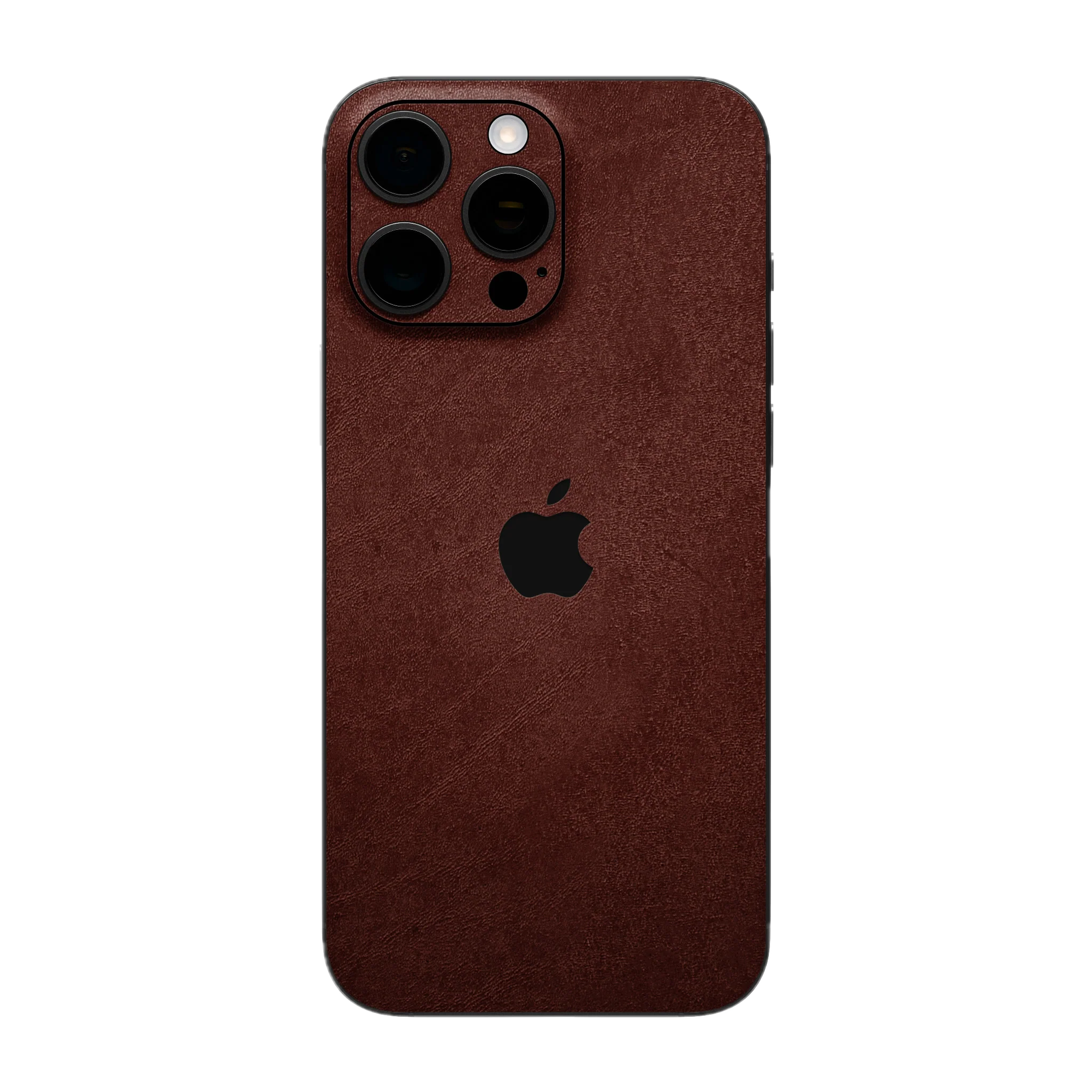 iPhone de cuero marrón