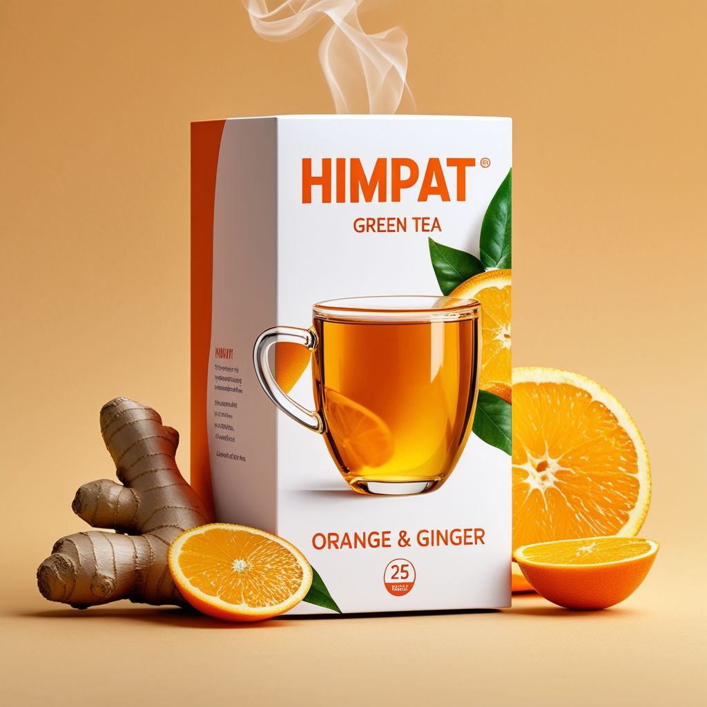 Orange-Ginger Green Tea 