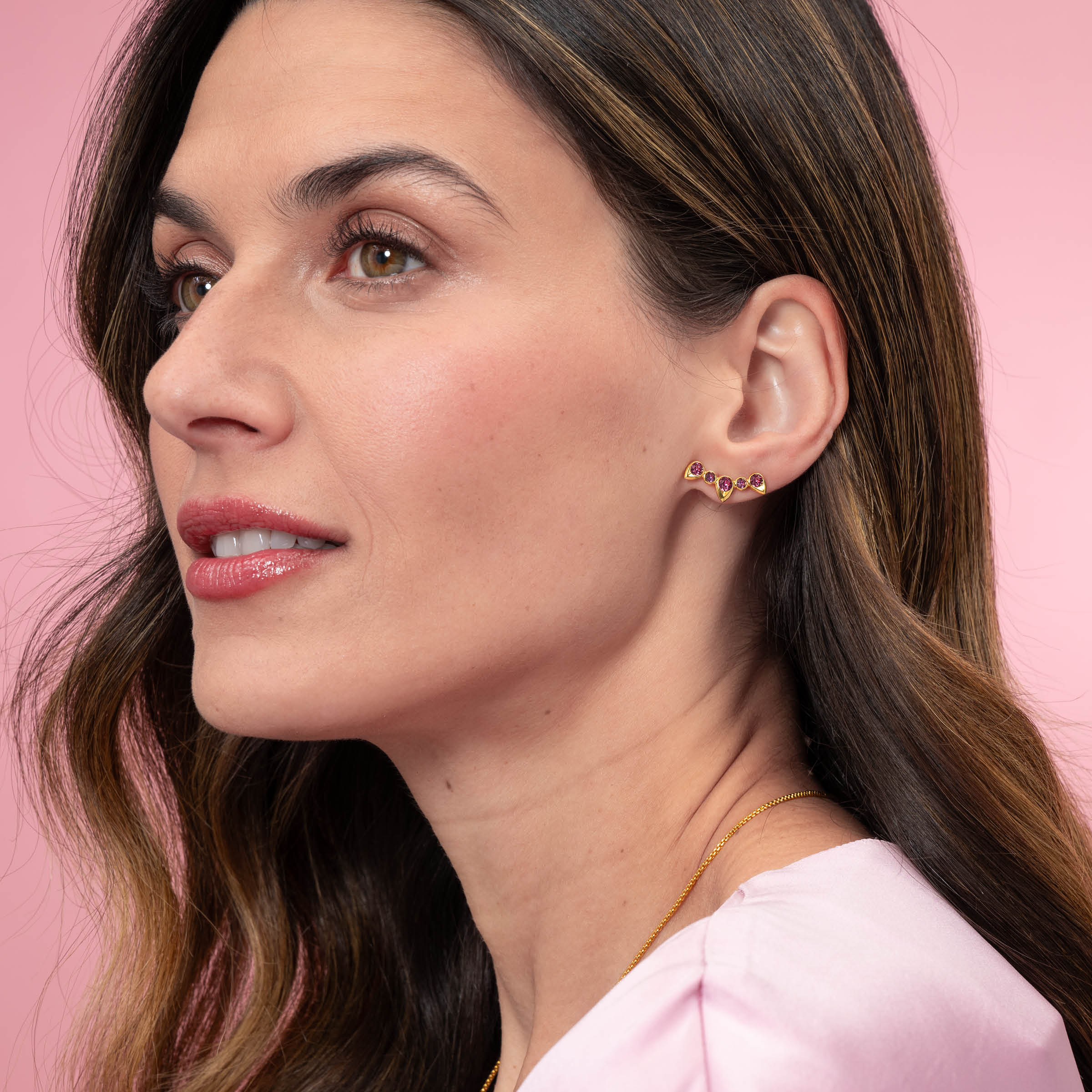 Reach for the Sky Earrings, Golden — view 3