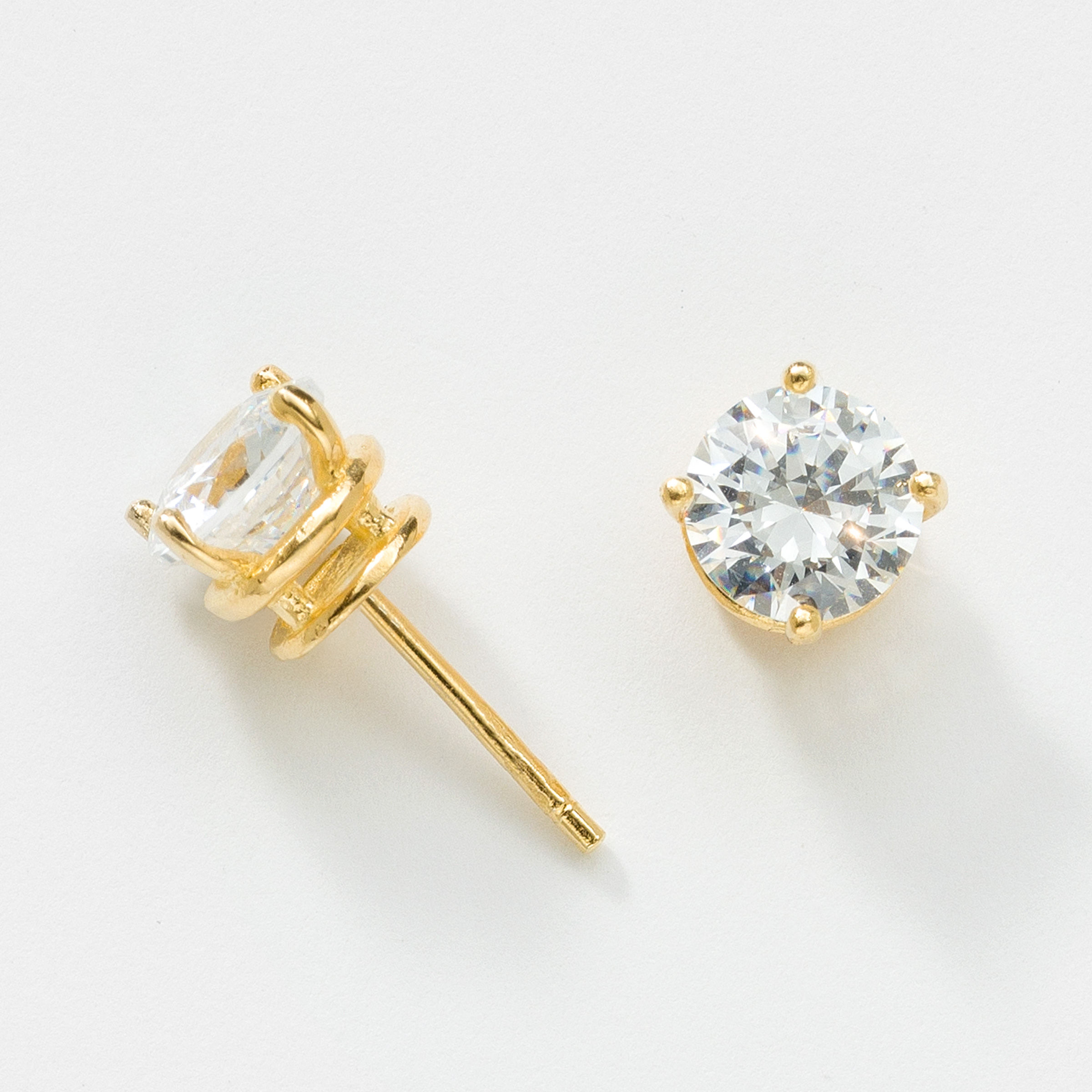 Golden Millionaire's Club Earrings — view 3