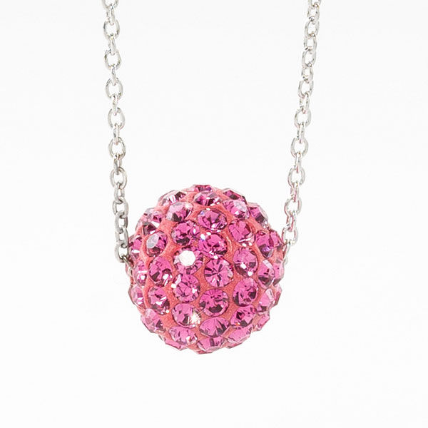 October Birthstone Necklace — view 3