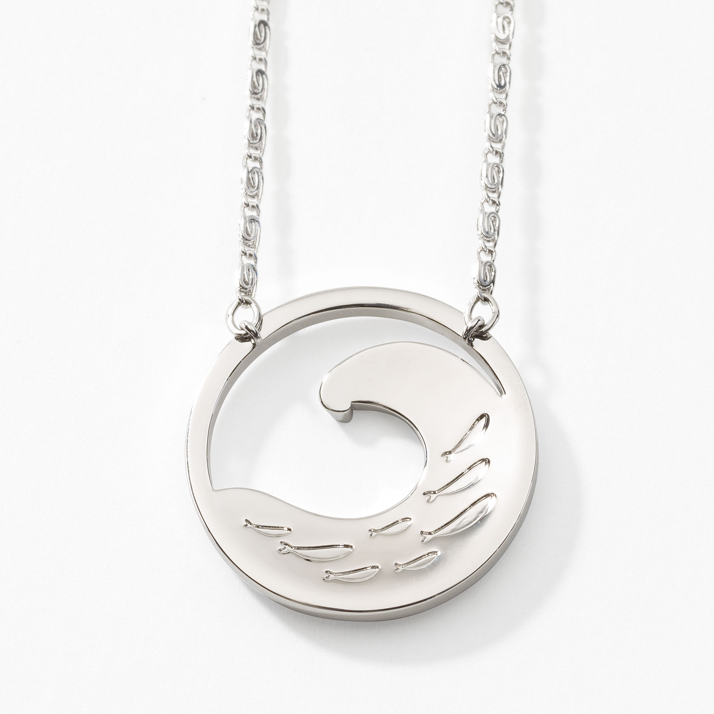 Catch a Wave Necklace — view 3