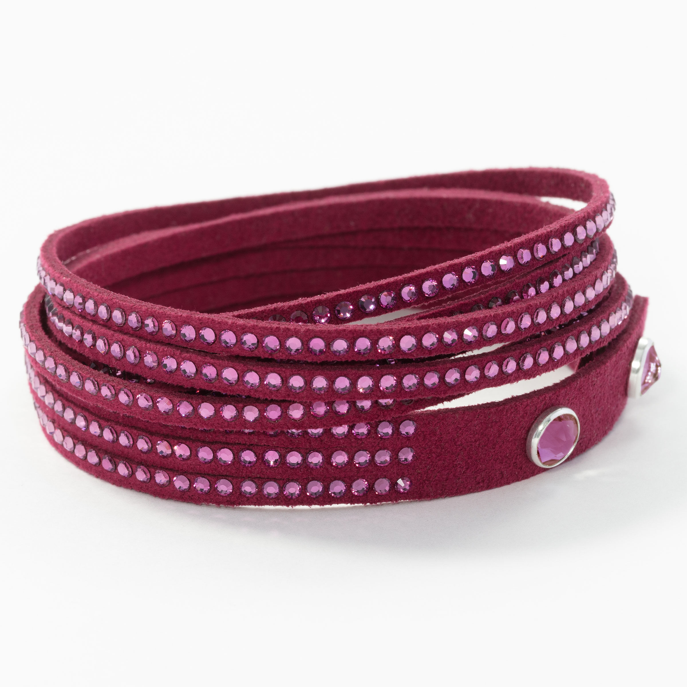 Wrap-Star Bracelet, Dark Rose