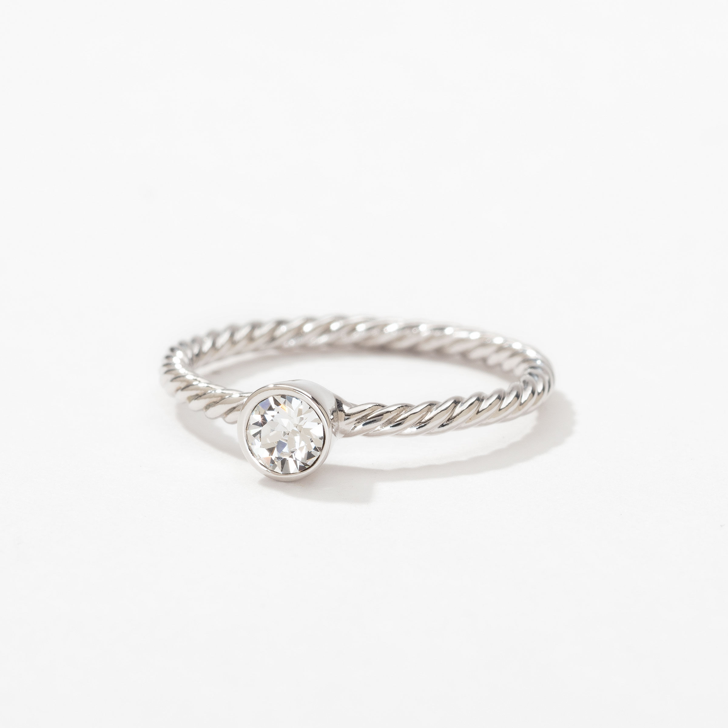 April Birthstone Ring