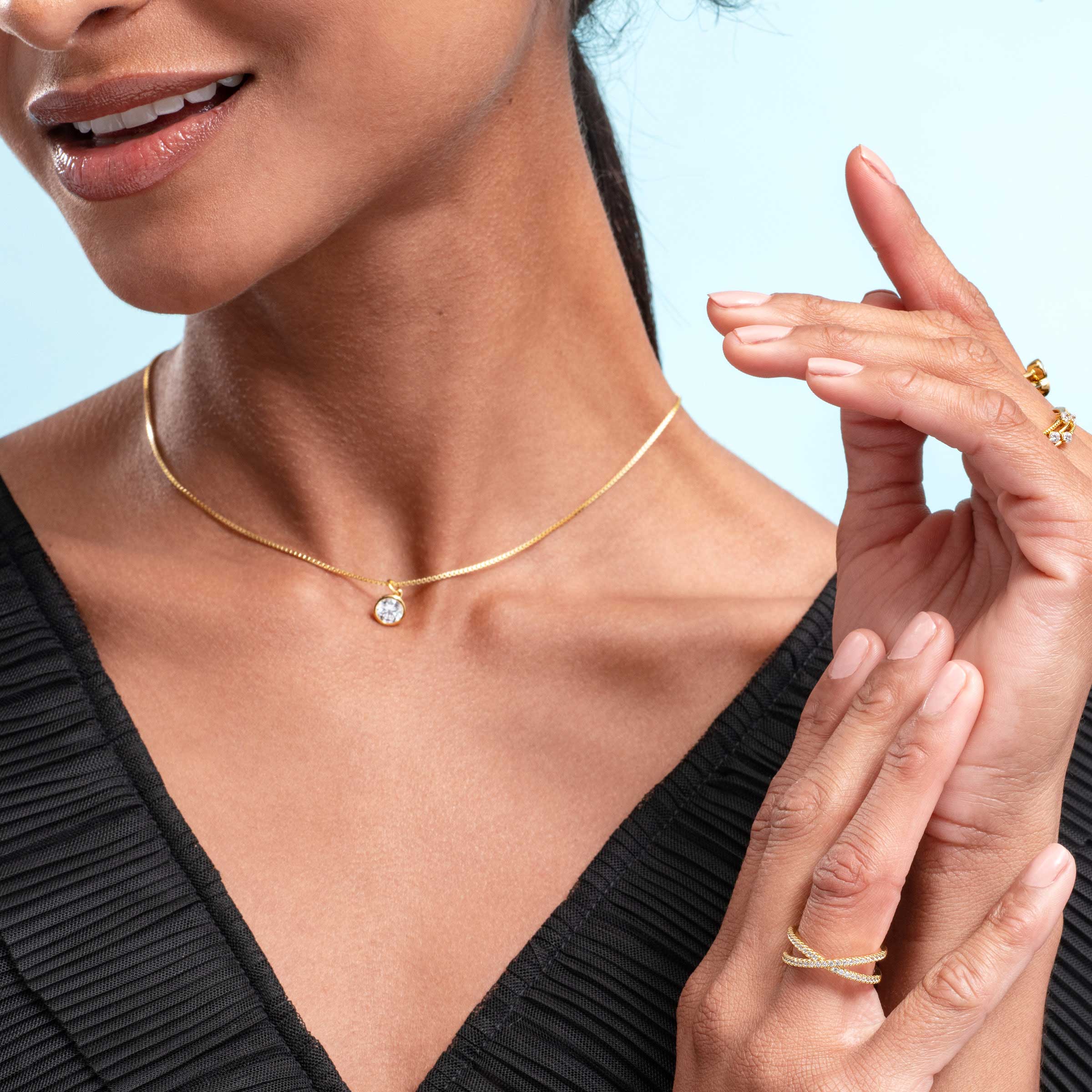 Go To Necklace, Golden — view 2