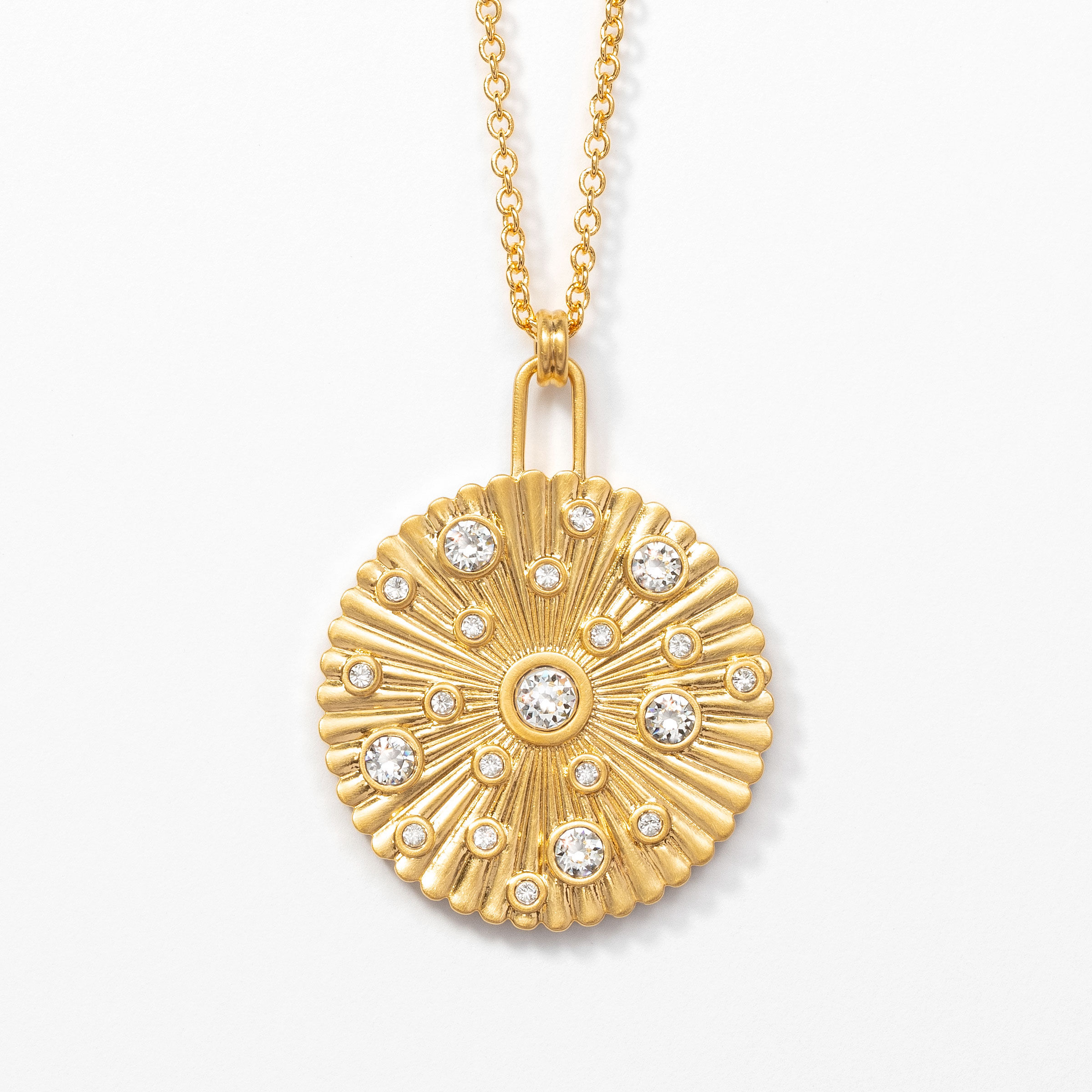 Golden Coin Pendant