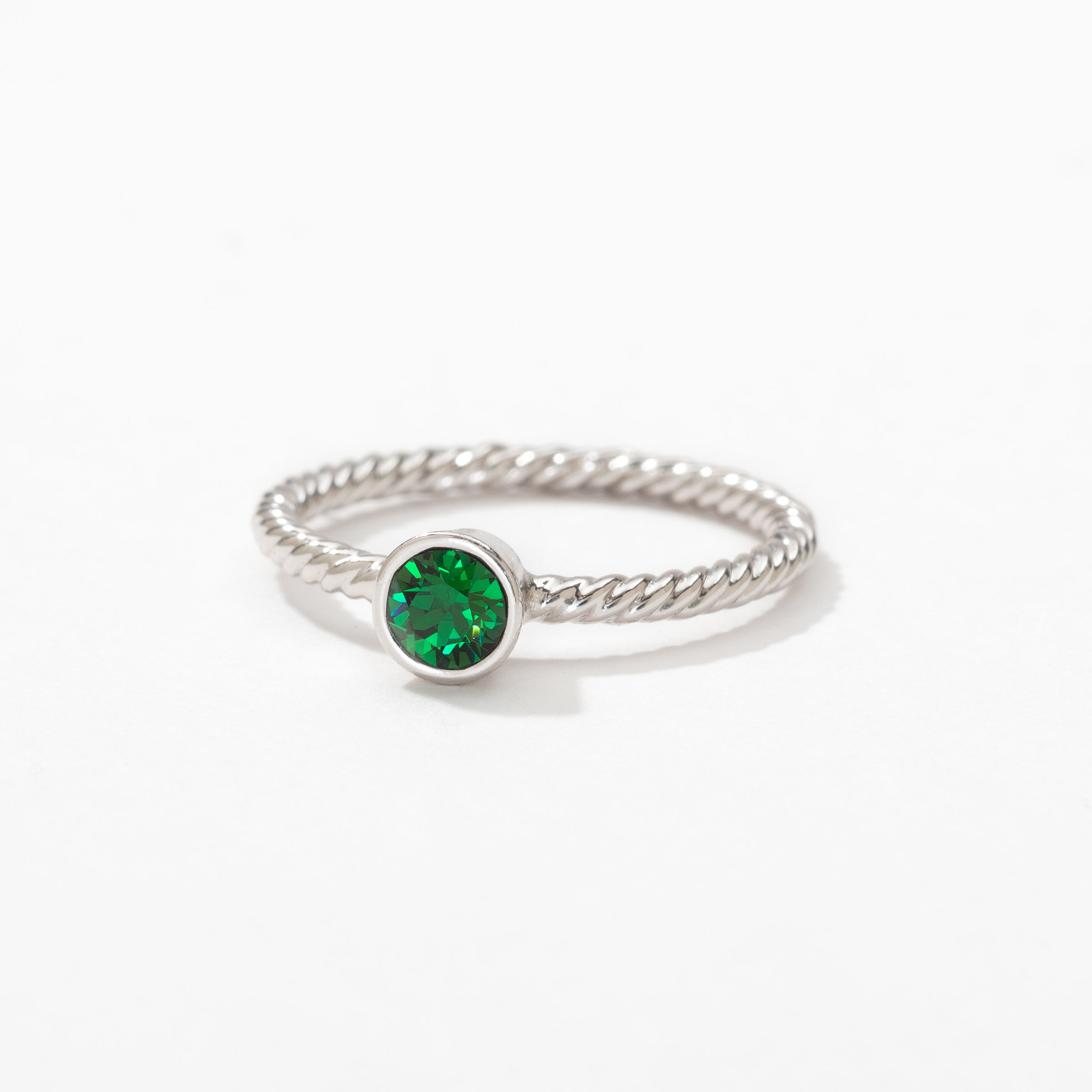 May Birthstone Ring