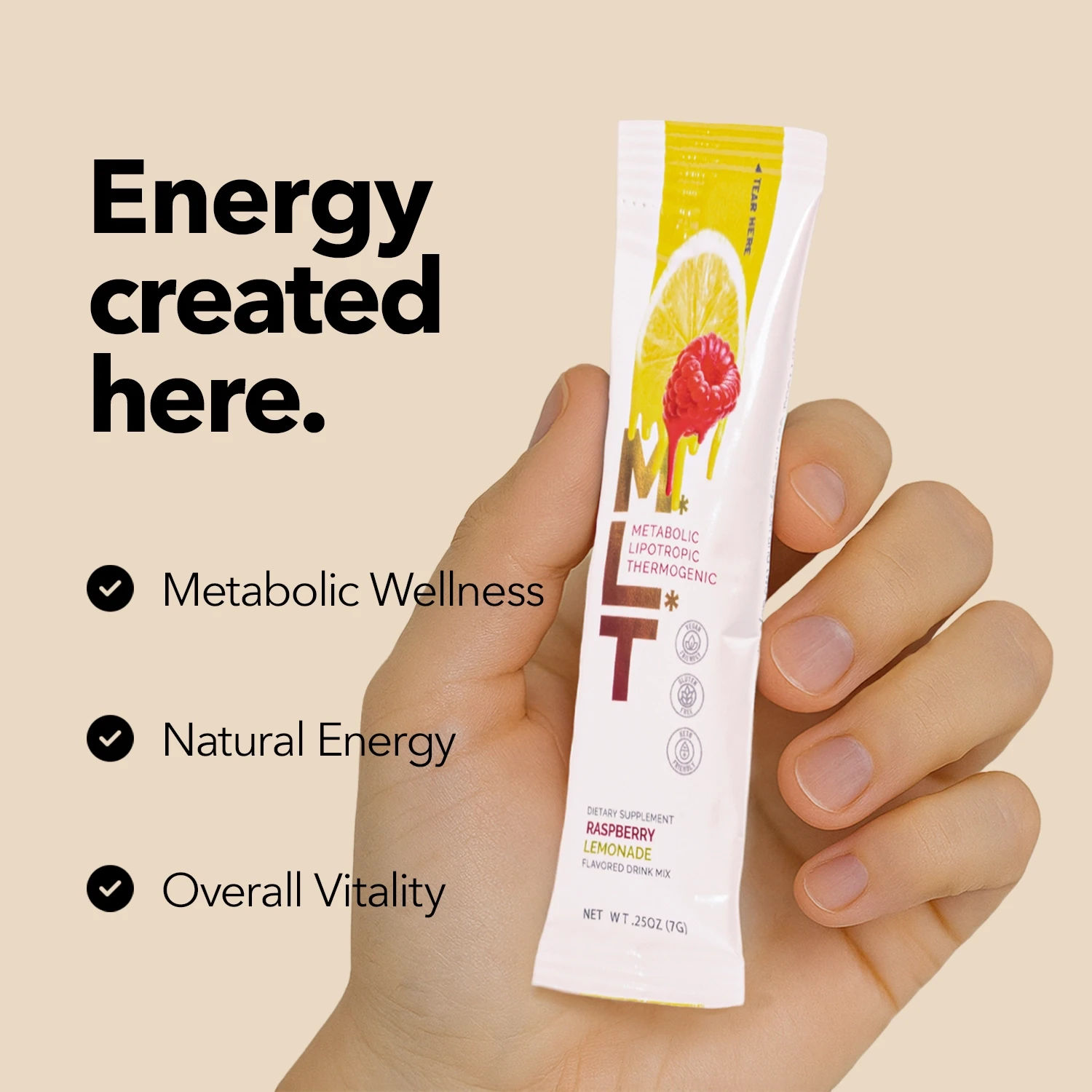 M*L*T™ Raspberry Lemonade (Naturally Sweetened)