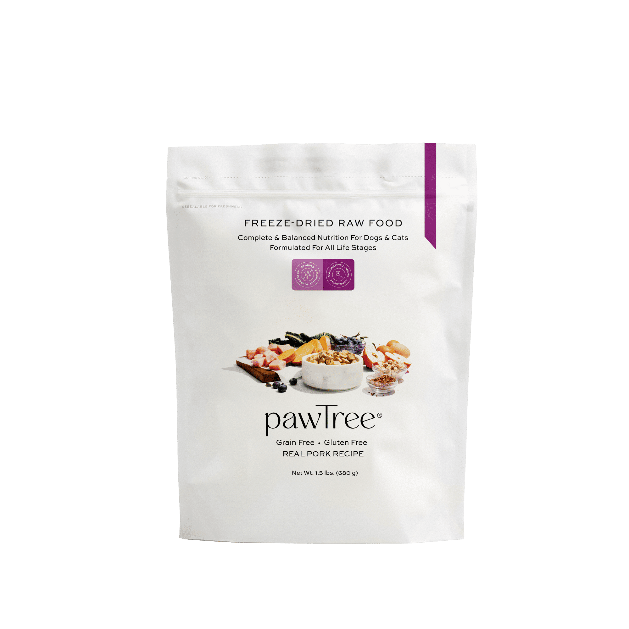 Freeze-Dried Raw Food Real Pork Recipe