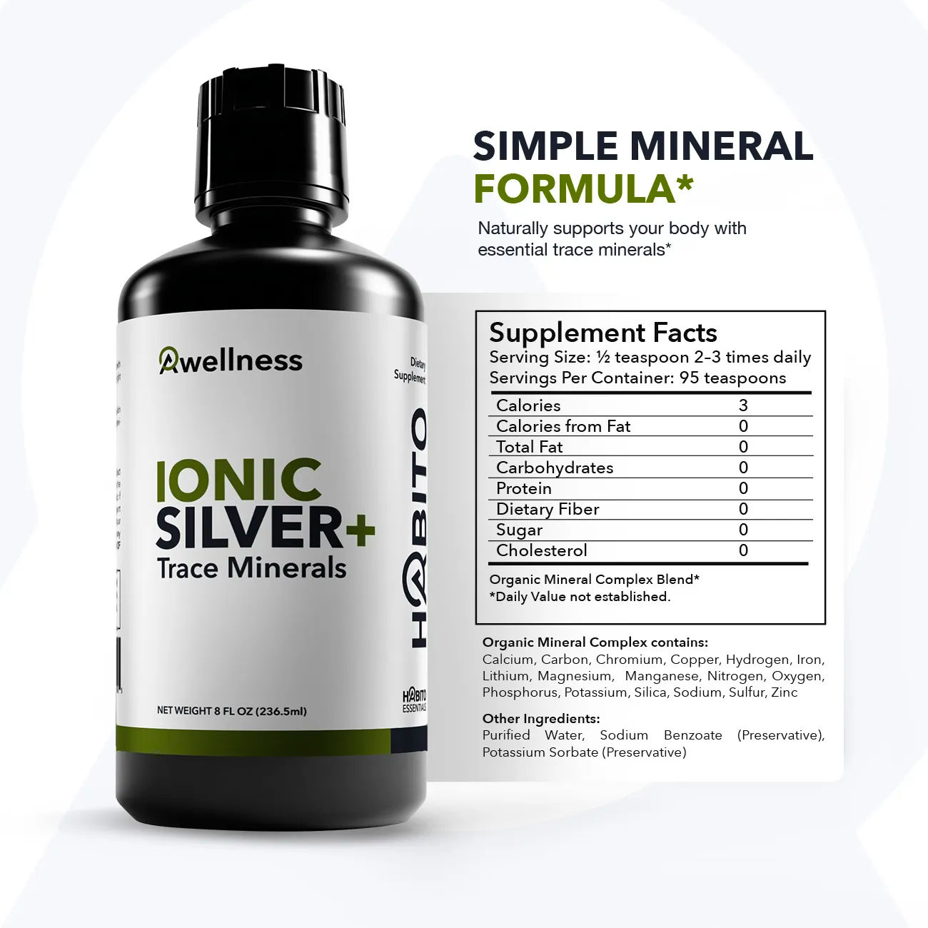 Ionic Silver+ Trace Minerals