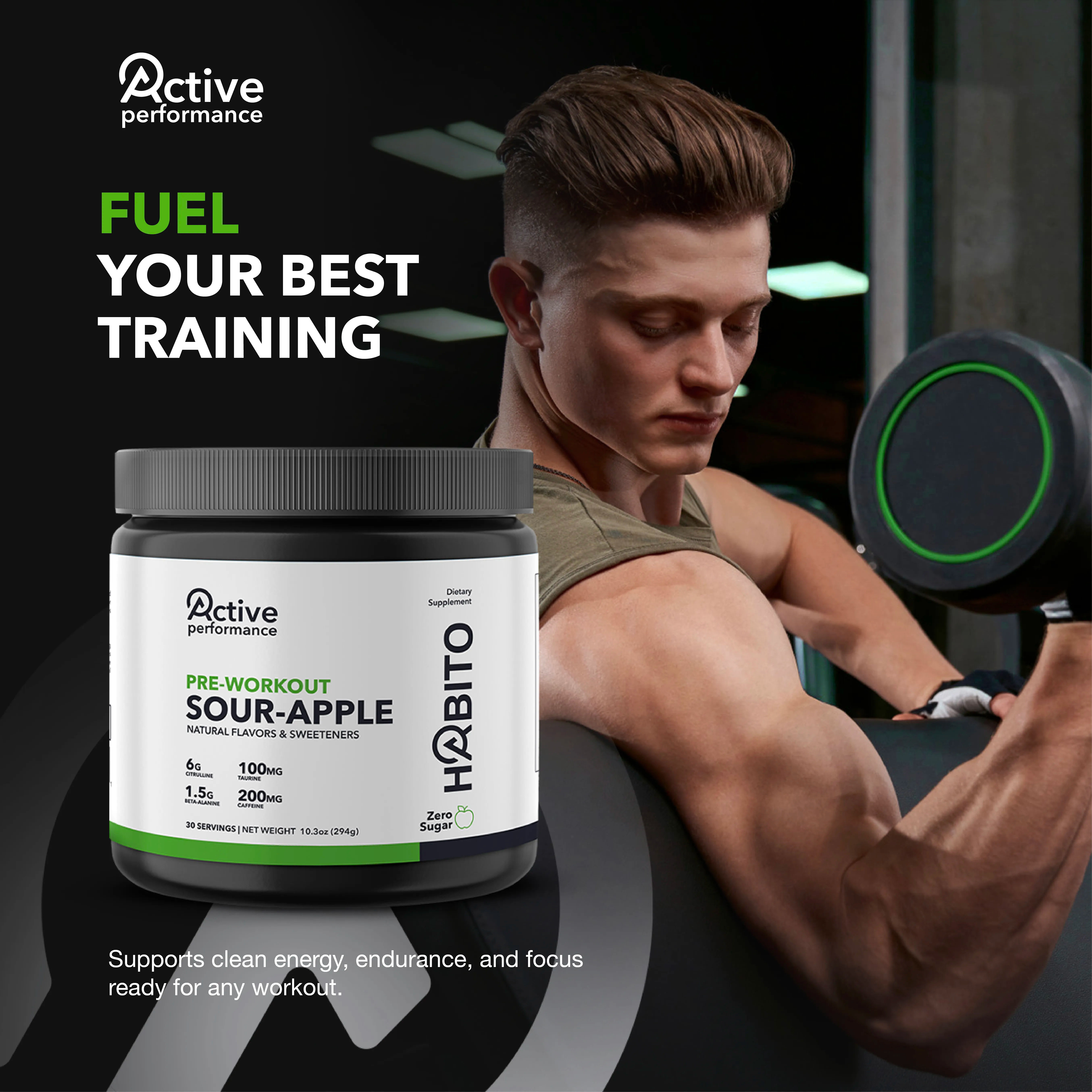 Pre Workout - Sour Apple