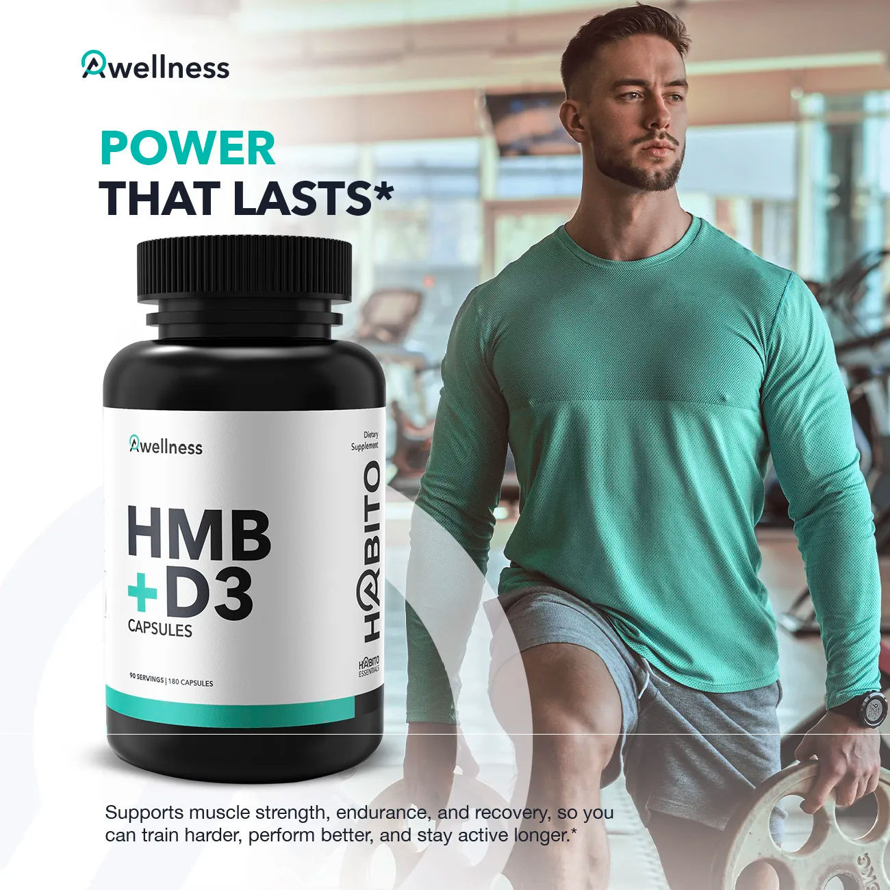 HMB + D3 Capsules