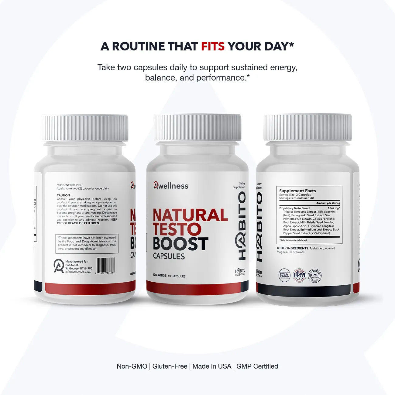 Natural Testo Boost Capsules