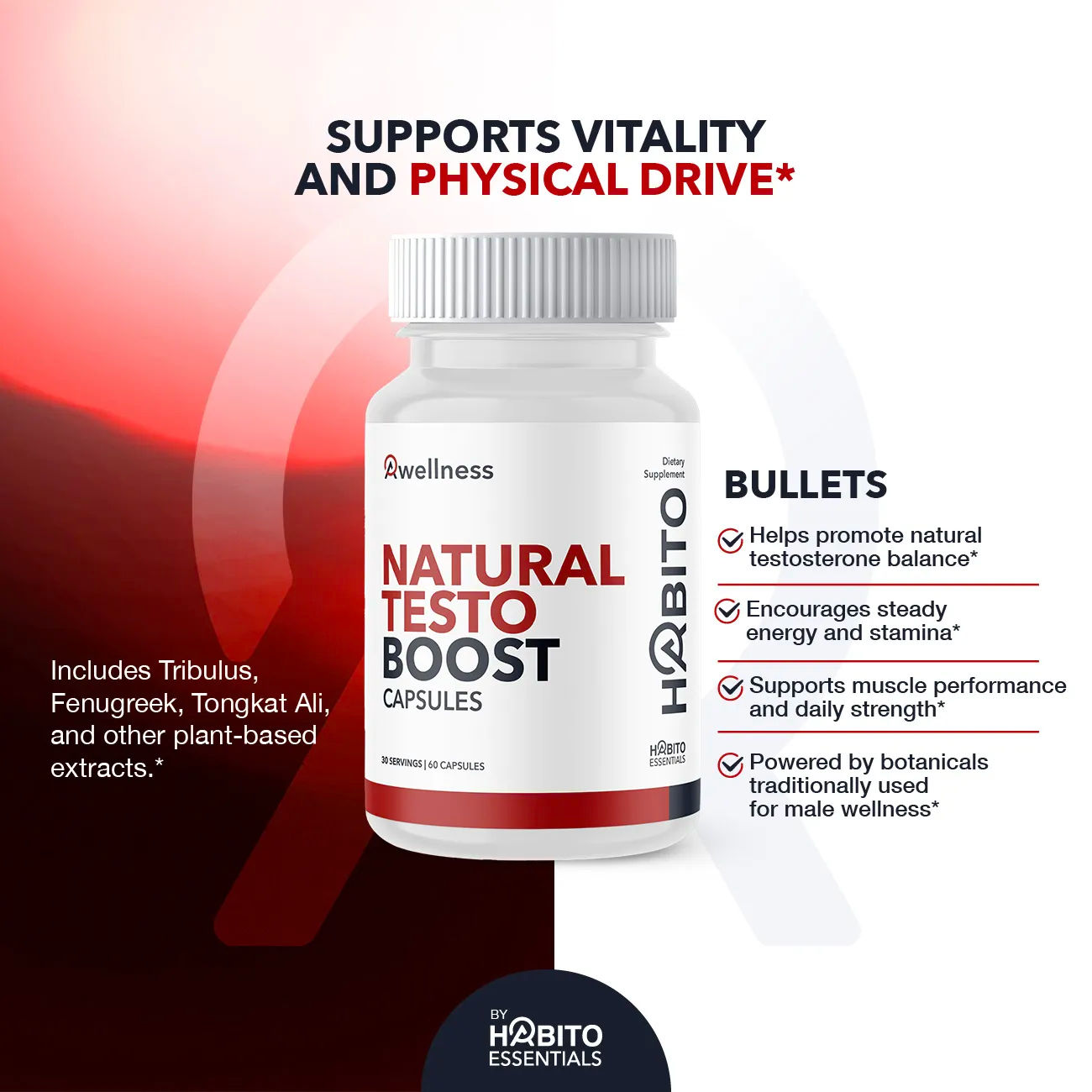 Natural Testo Boost Capsules