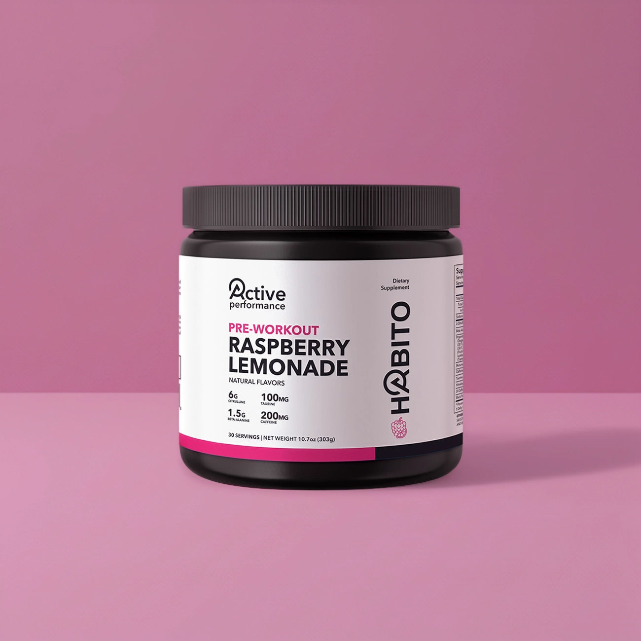 Pre-Workout Raspberry Lemonade