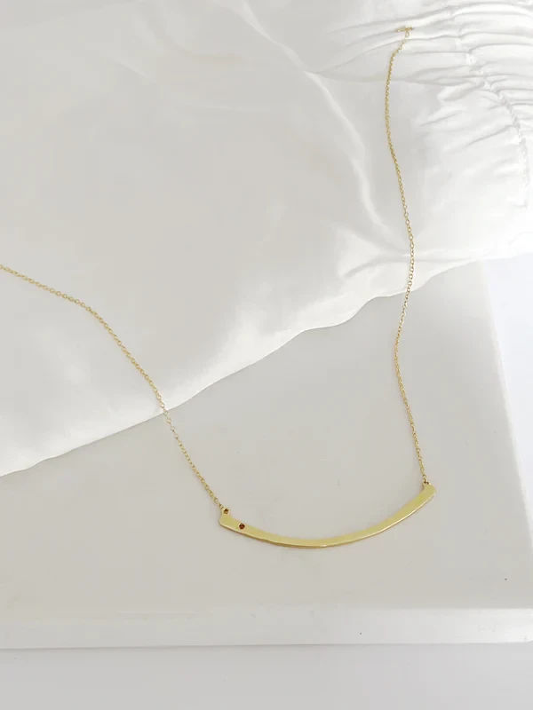 Delicate Single Pearl Necklace