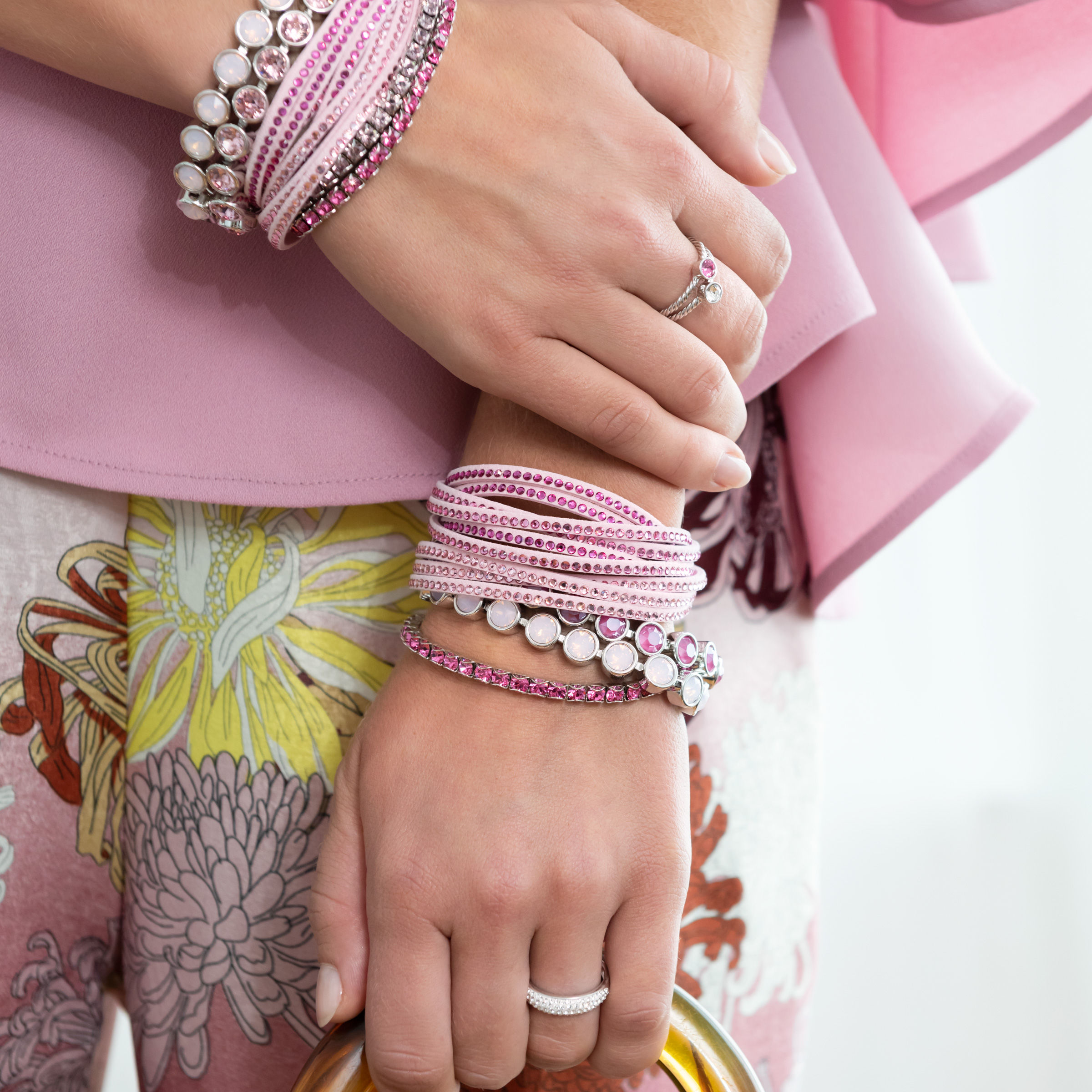 Wrap-Star Bracelet, Pink — view 3