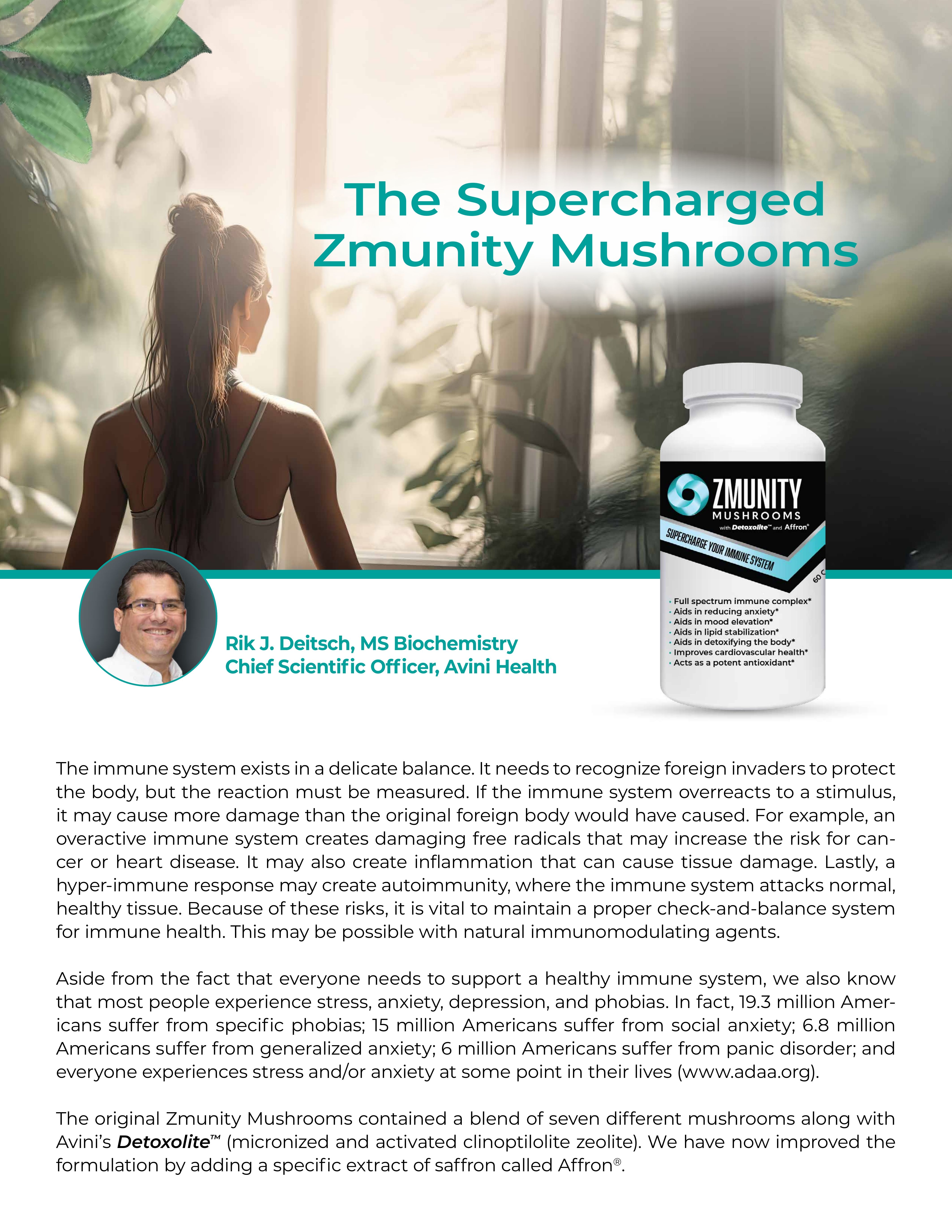 The Supercharged Zmunity Mushrooms