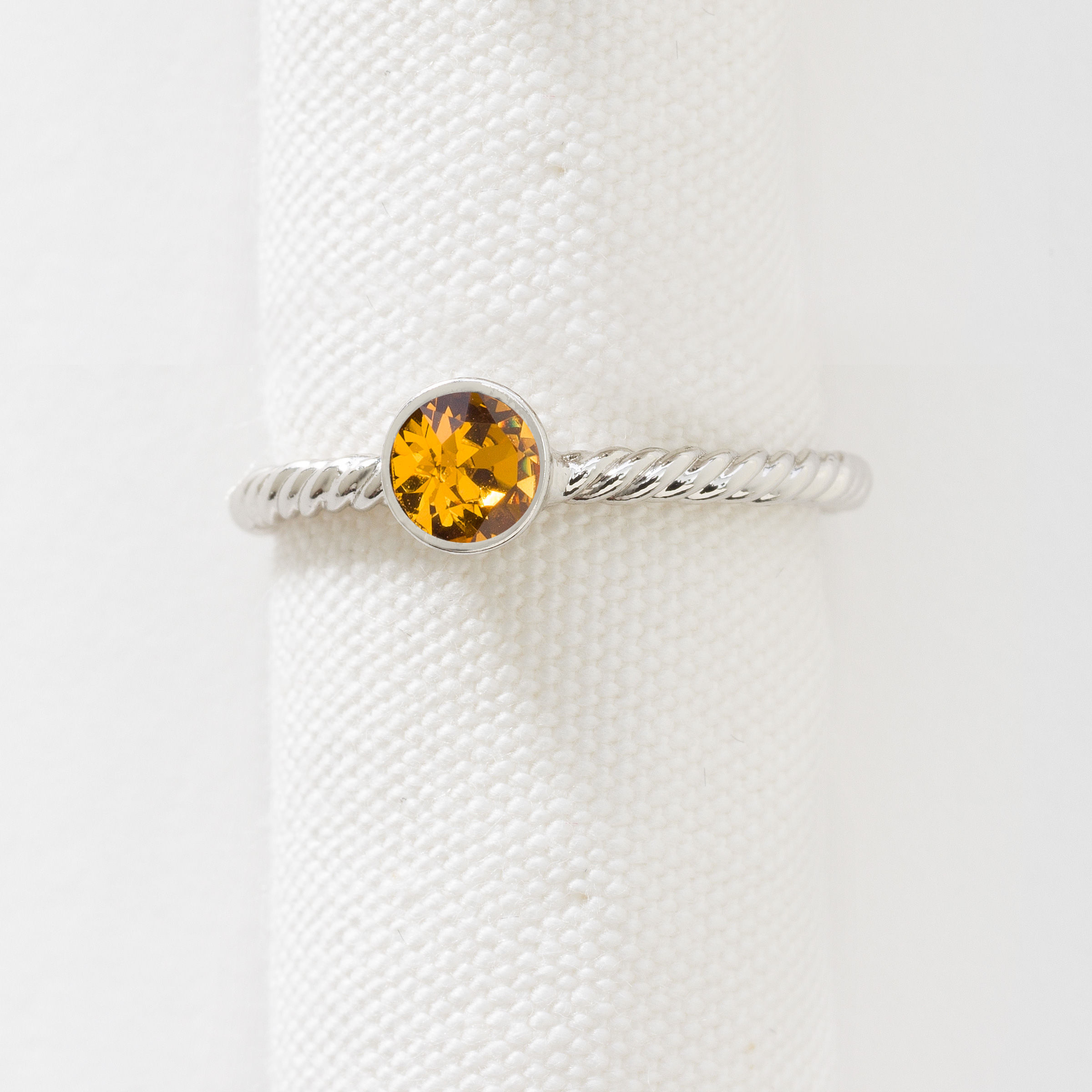 November Birthstone Ring — view 3